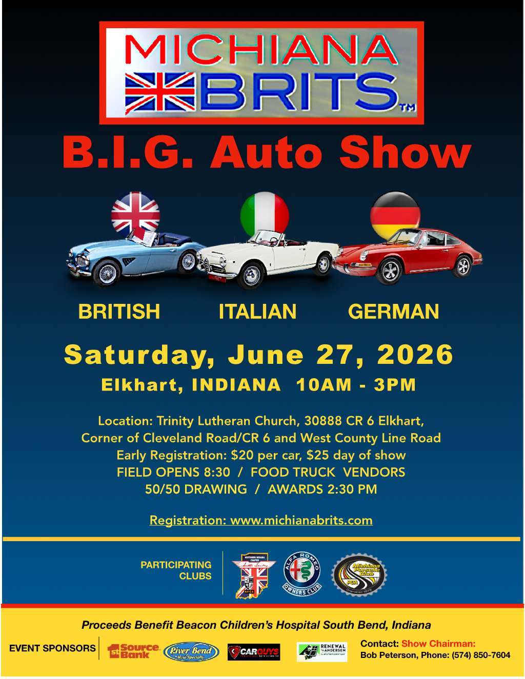 Michiana British Car Show